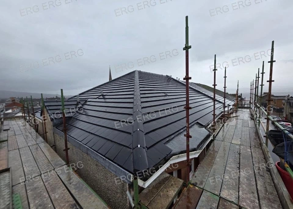 Complete roof replacement carried out on residential property in Scotland