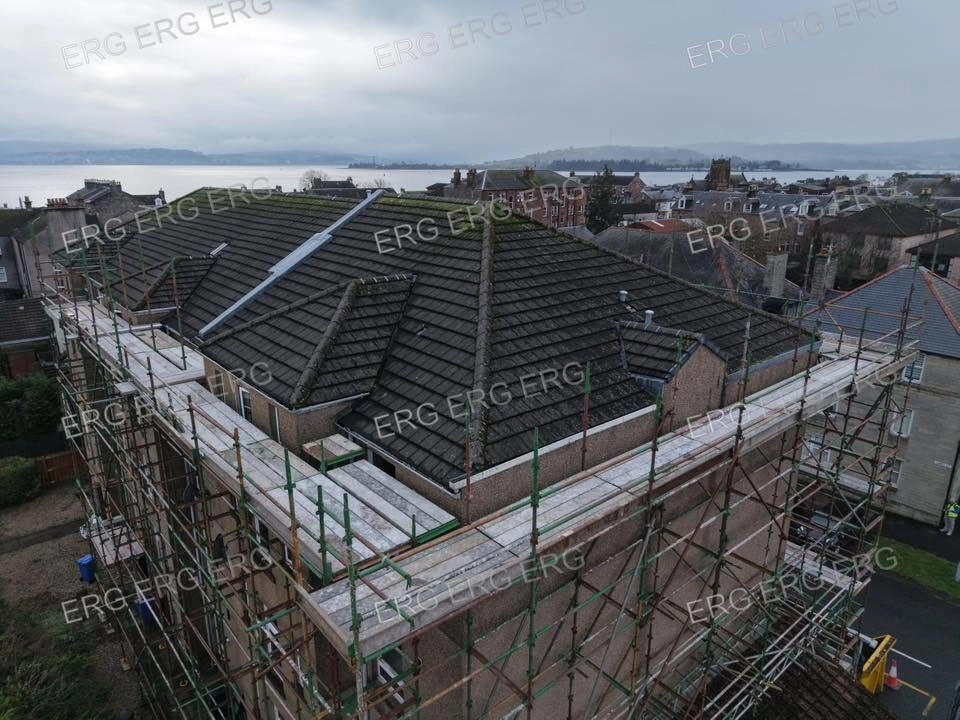Roof replacement project underway in Helensburgh